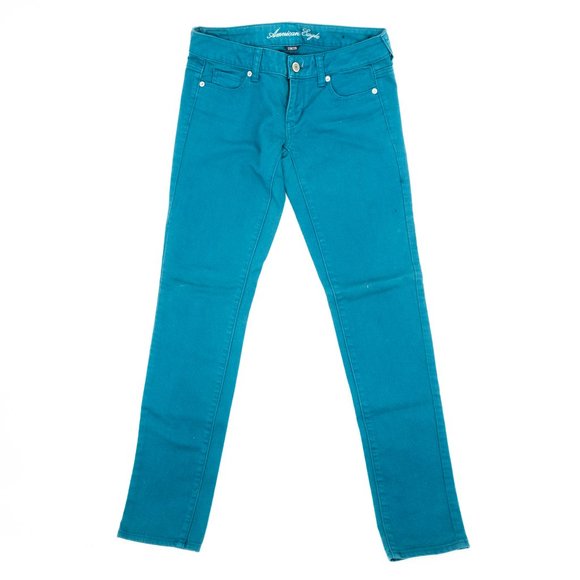 American Eagle Jeans Skinny Stretch Blue 2 29x30 - Picture 2 of 7